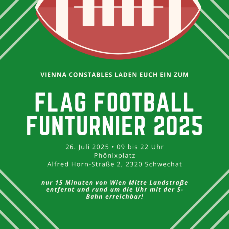 Vienna Constables Fun Turnier Invitation